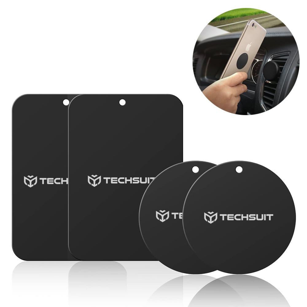 Stiker Metalik Techsuit MP04 4in1, Crni