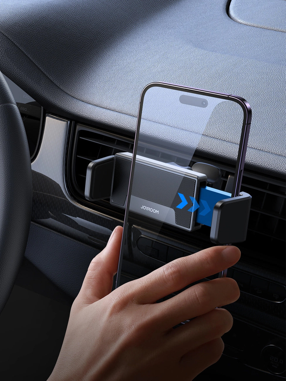 Auto nosač Joyroom JR-ZS377, 4.5inch - 6.7inch, Crn