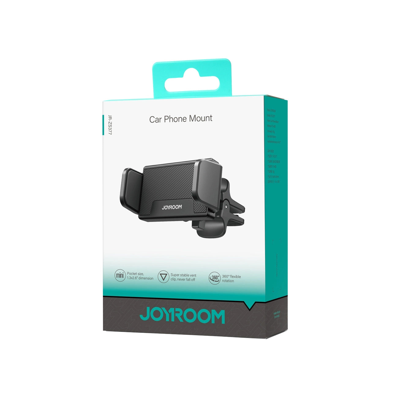 Auto nosač Joyroom JR-ZS377, 4.5inch - 6.7inch, Crn