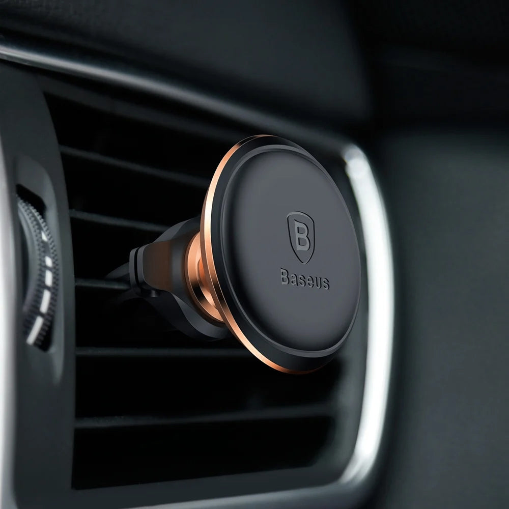 Auto nosač Baseus Magnetic za ventilaciju, univerzalan, roze zlatni C40141201G13-00