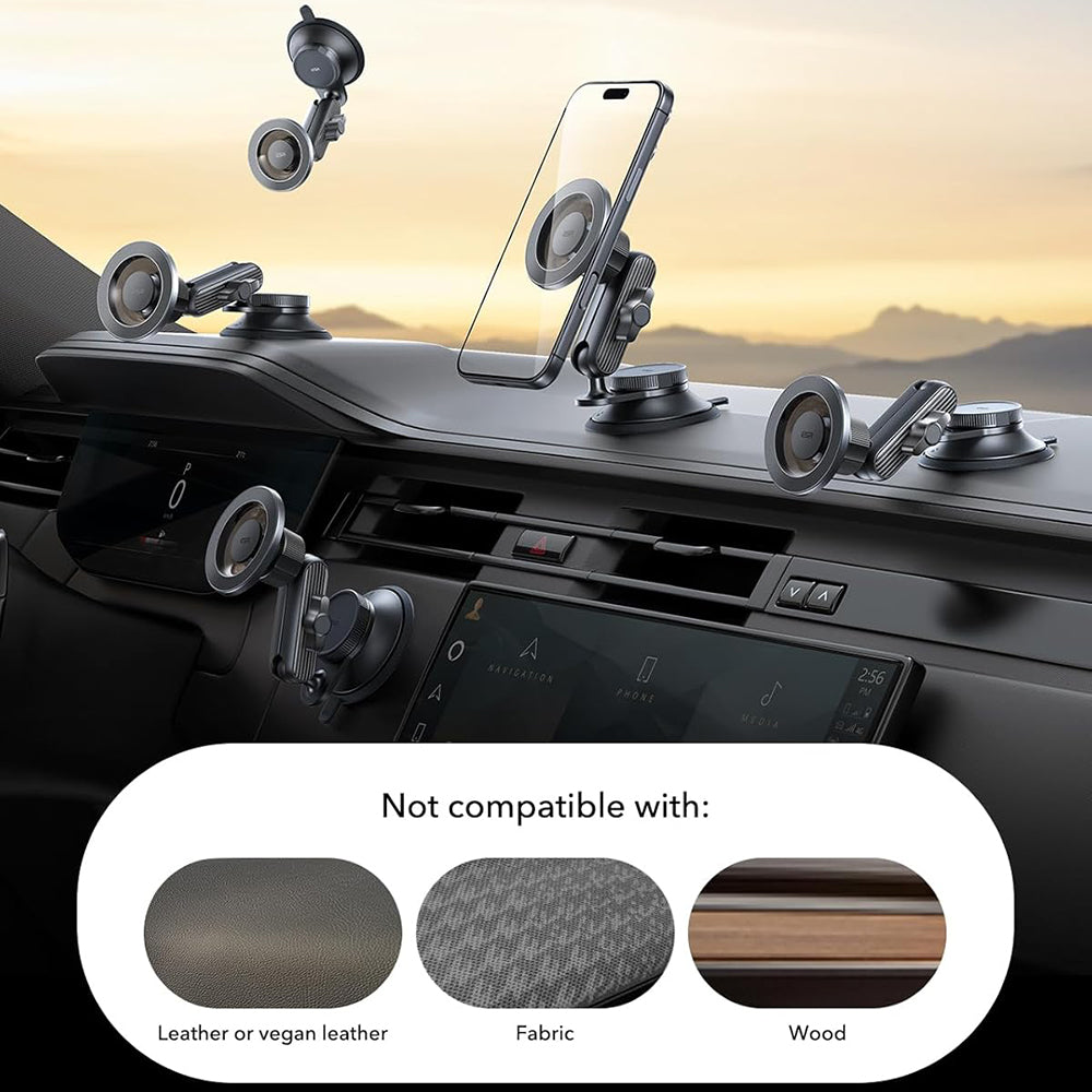 Auto Magnetni Držač ESR OmniLock Dash, Univerzalni, Crni