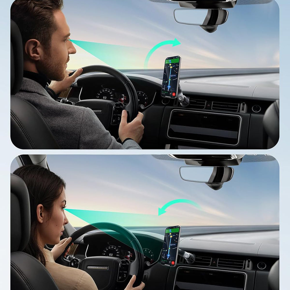 Magnetni Auto Držač ESR OmniLock Vent, Univerzalan, Crni