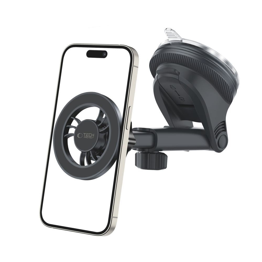 Auto Magnetni Držač Tech-Protect N56 2in1, Univerzalan, Crni