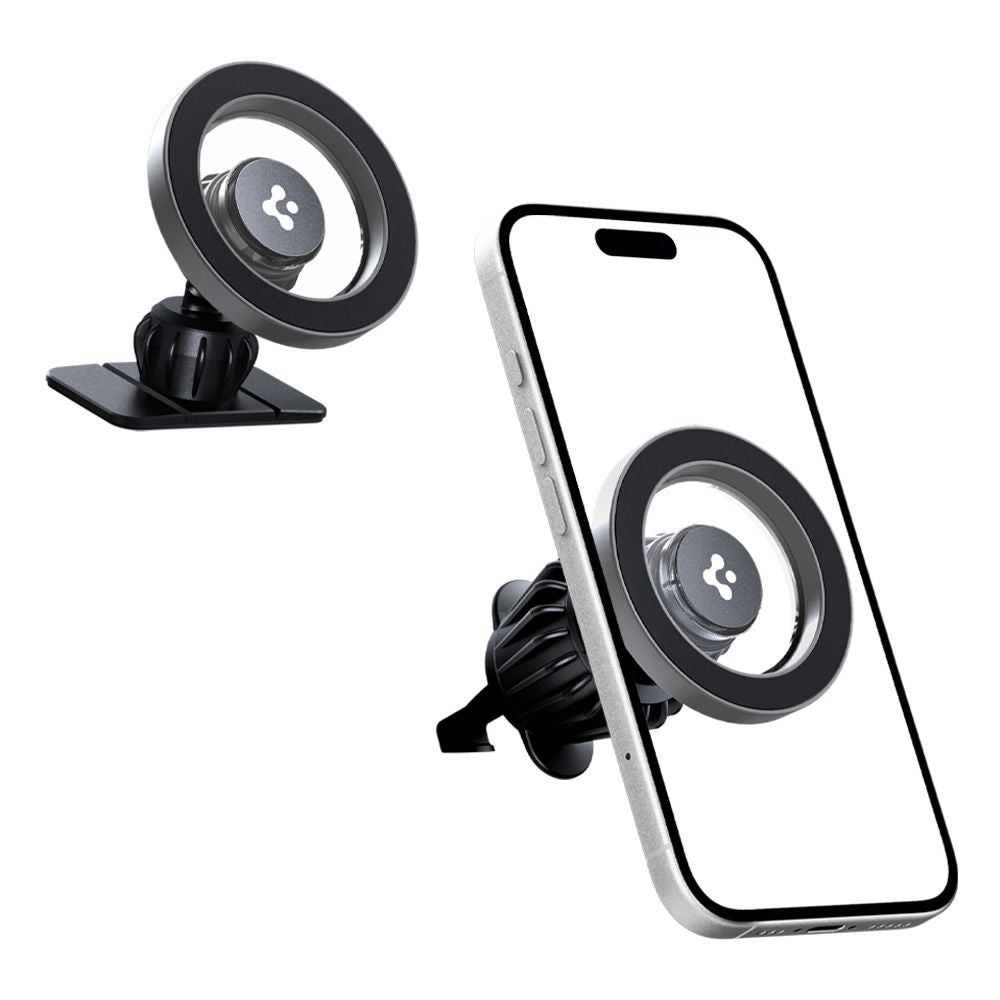Auto Magnetni Nosac Spigen MFT13, Univerzalan, Srebrni ACP08314