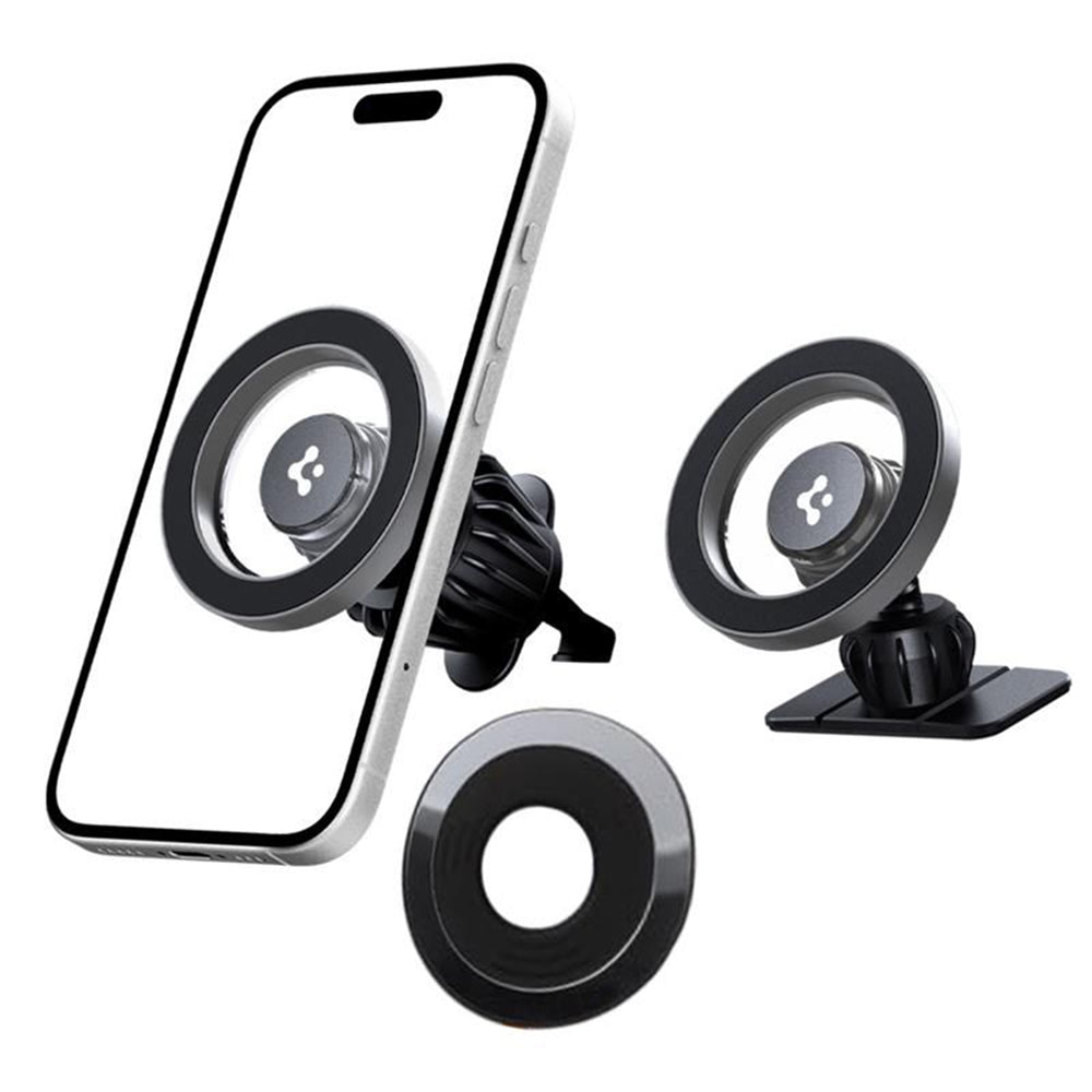 Auto Magnetni Nosac Spigen MFT13, Univerzalan, Srebrni ACP08314
