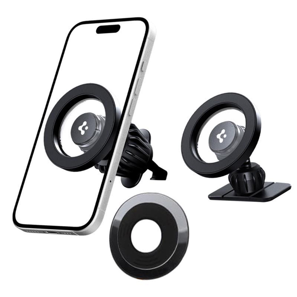 Auto Magnetni Držač Spigen MFT13, Univerzalan, Crni ACP08315