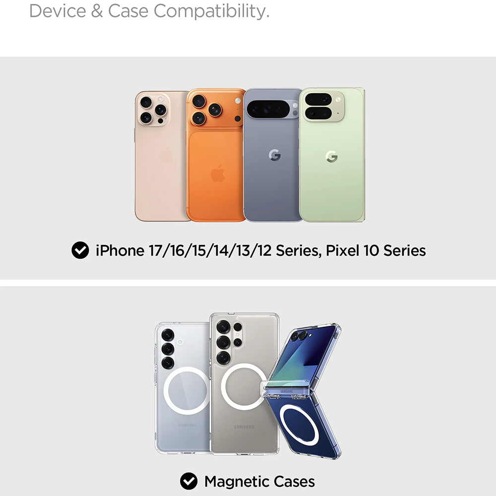 Suport Auto Magnetic Spigen MFT36, Univerzalan, Crni ACP11172
