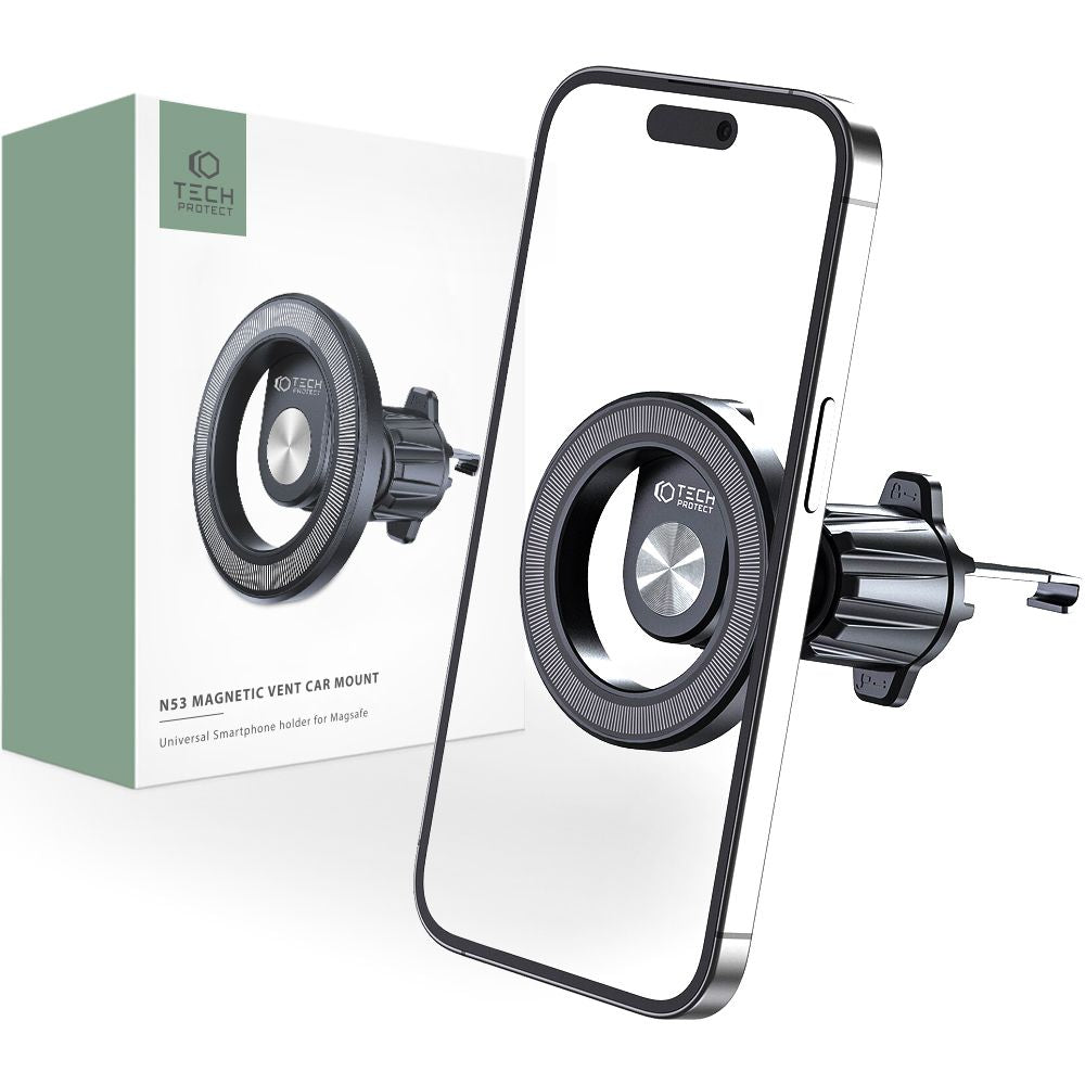 Auto Magnetni Držač Tech-Protect N53 Air Vent, Univerzalan, Crn