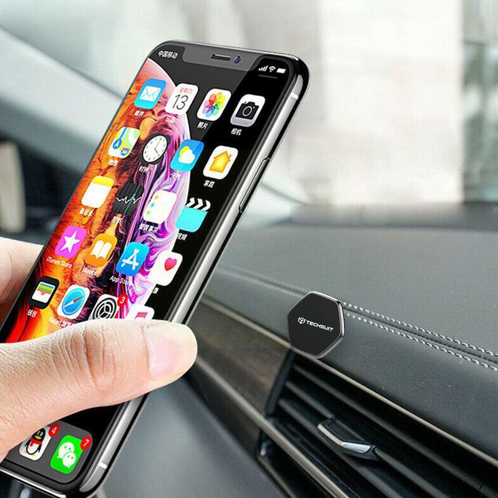Auto Magnetni Držač Techsuit HOLD210-C, Univerzalni, Crni
