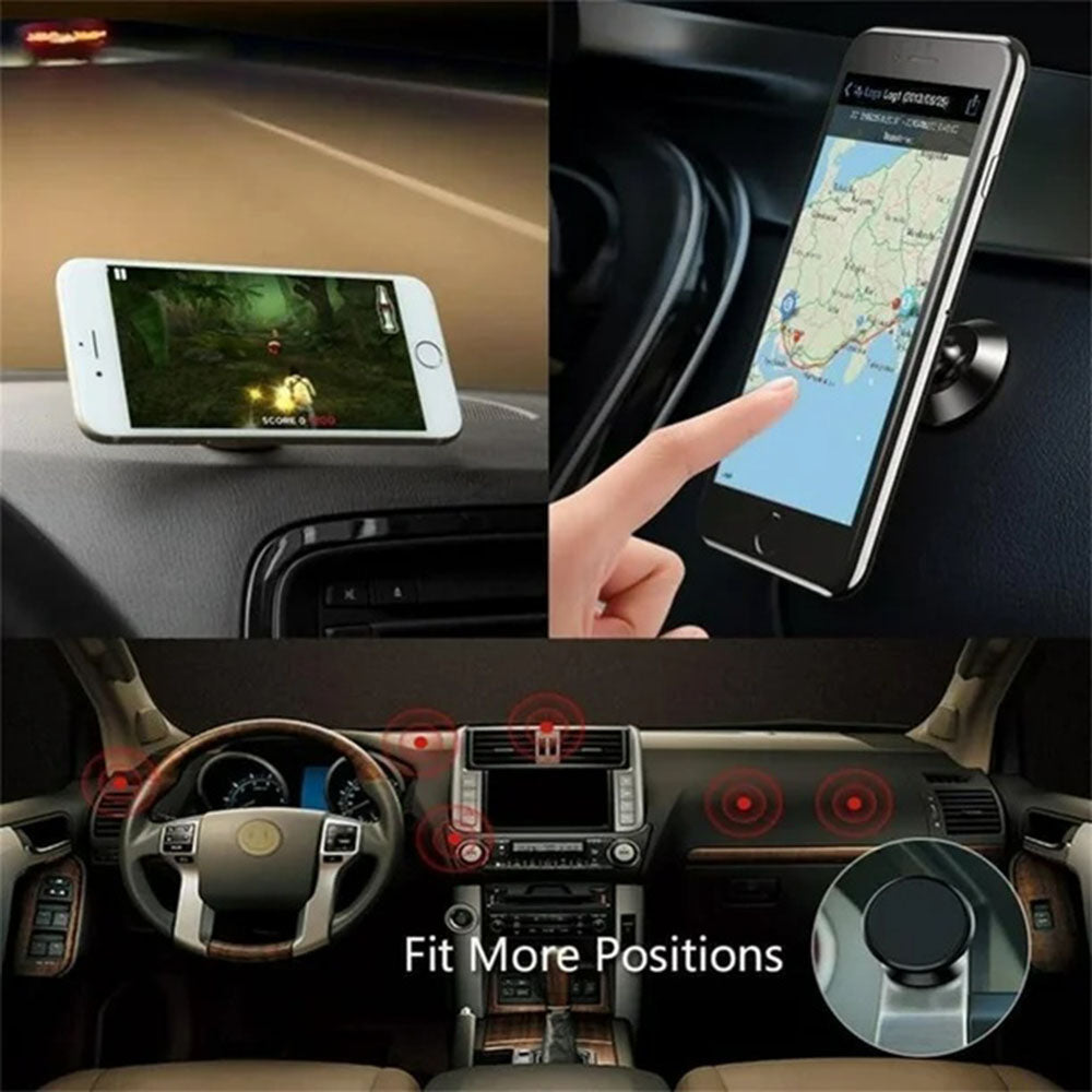 Auto nosač Magnetic Techsuit S10, Univerzalan, Crn