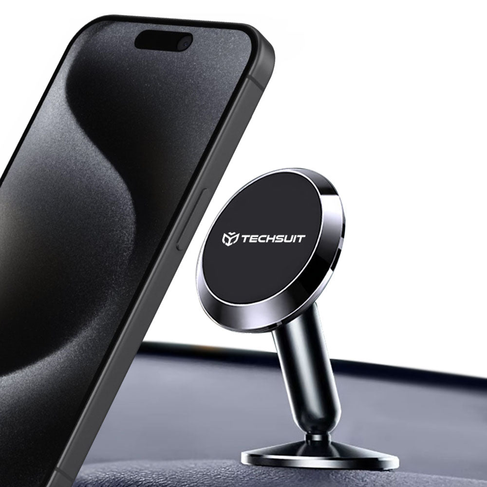 Auto Magnetni Nosac Techsuit S11, Univerzalan, Crn
