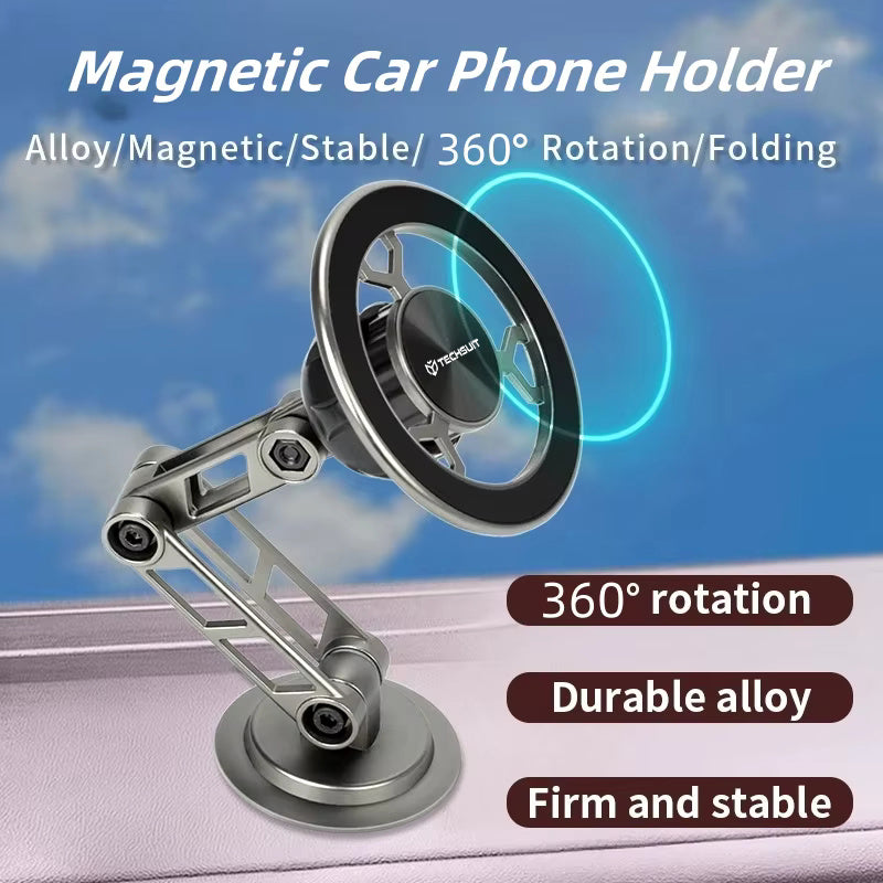 Auto Magnetni Nosac Techsuit S14, Univerzalni, Sivi
