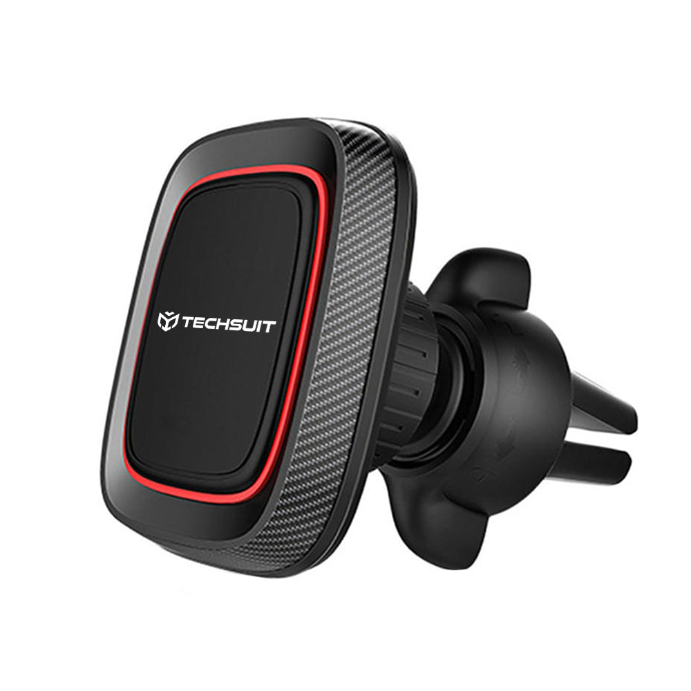 Auto nosač Magnetic Techsuit S4, Univerzalan, Crno Crveni