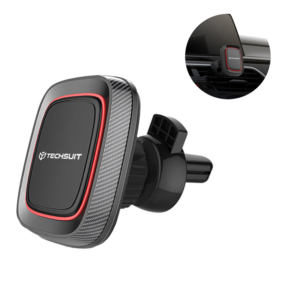Auto nosač Magnetic Techsuit S5, Univerzalan, Crno Crveni