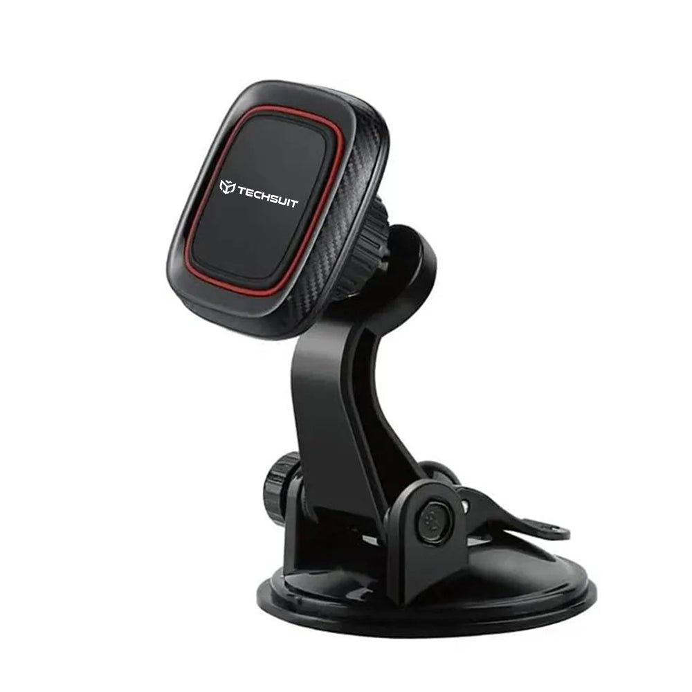 Auto nosač Magnetic Techsuit S6, Univerzalan, Crno Crveni