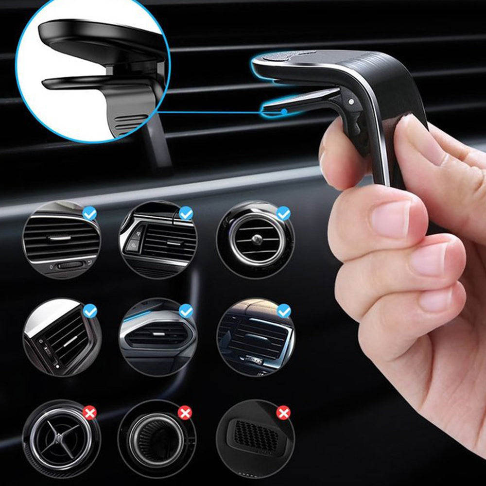 Auto Magnetni Nosac Techsuit S7, Univerzalan, Srebrni