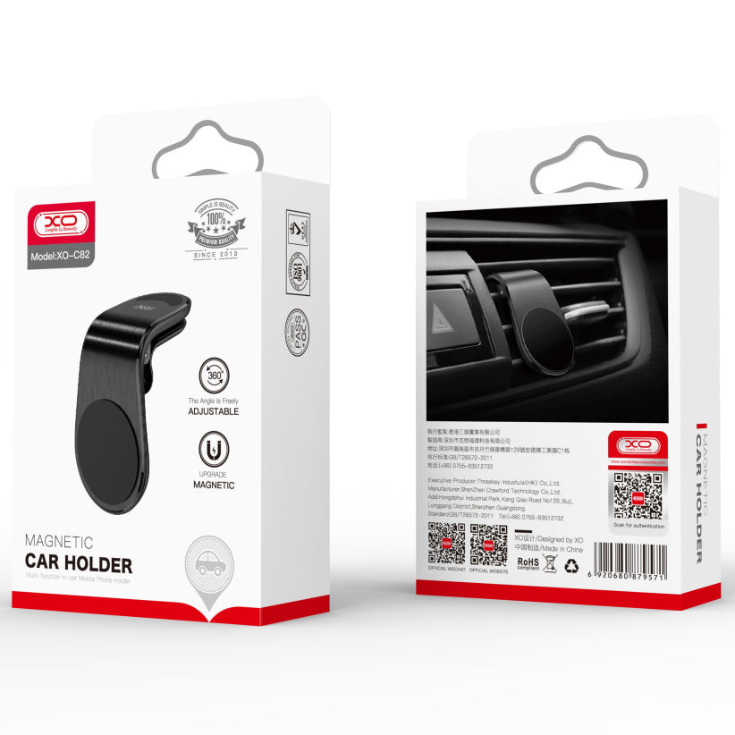Auto Magnetni Držač XO Design C82, Univerzalan, Crn