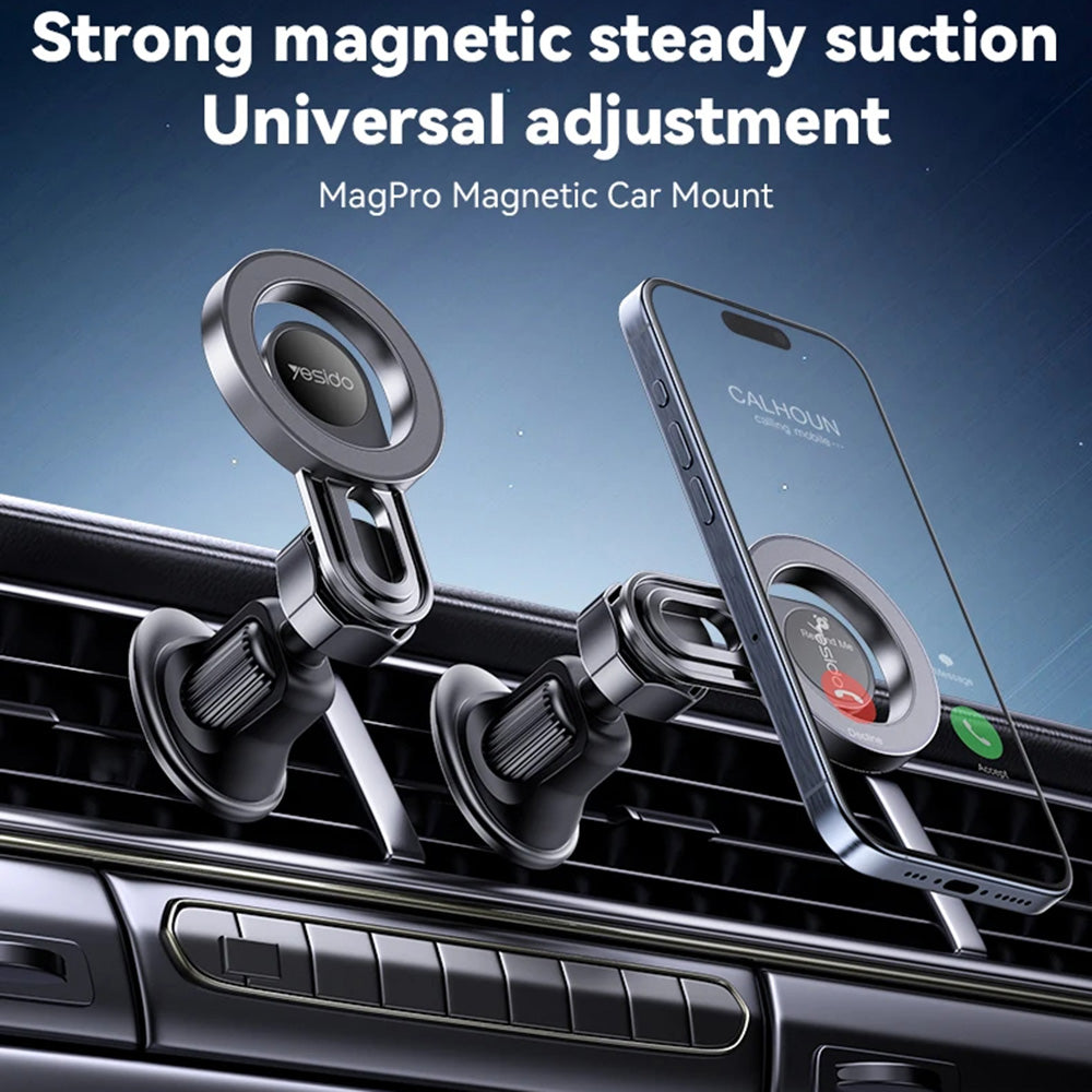 Magnetni Auto Držač Yesido C209, Univerzalan, Crni