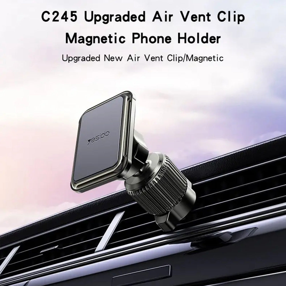 Auto Magnetni Držač Yesido C245, Univerzalan, Crni