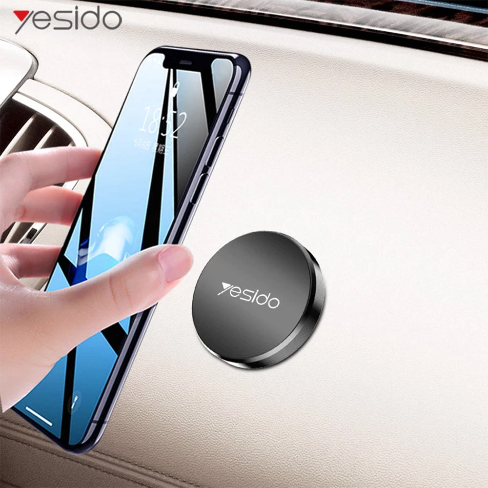 Auto Magnetni Nosac Yesido C38, Univerzalan, Crn