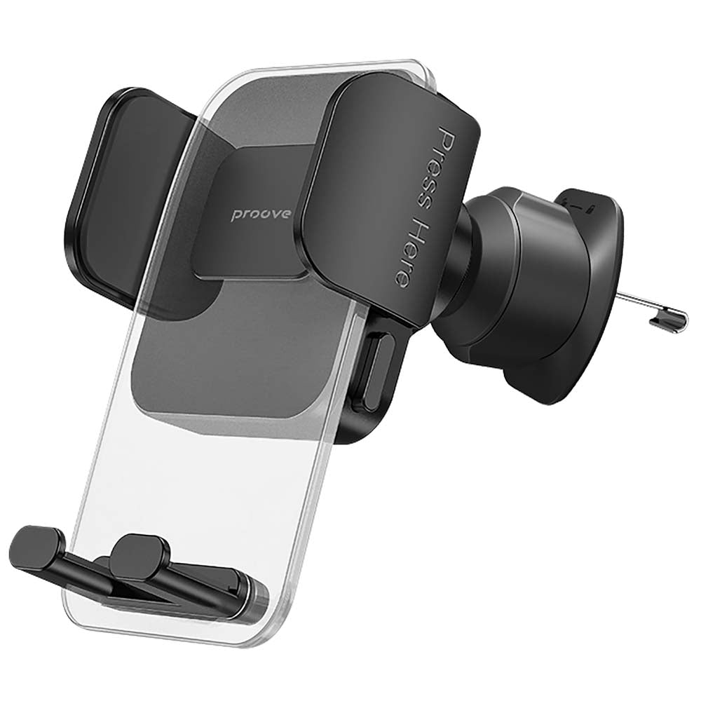 Suport Auto Proove Crystal Clamp Plus Vent, 4.7inch - 6.9inch, Crni CHCCP0000001