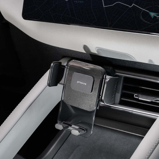 Suport Auto Proove Crystal Clamp Plus Vent, 4.7inch - 6.9inch, Crni CHCCP0000001