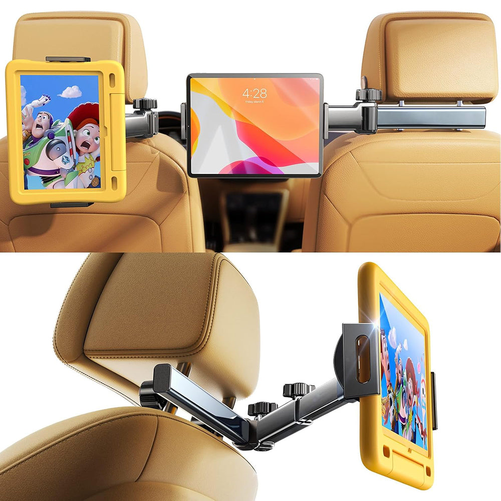 Auto nosač za naslon za glavu Lisen za telefon / tablet, 4.7inch - 12.9inch, crni YL0423090004
