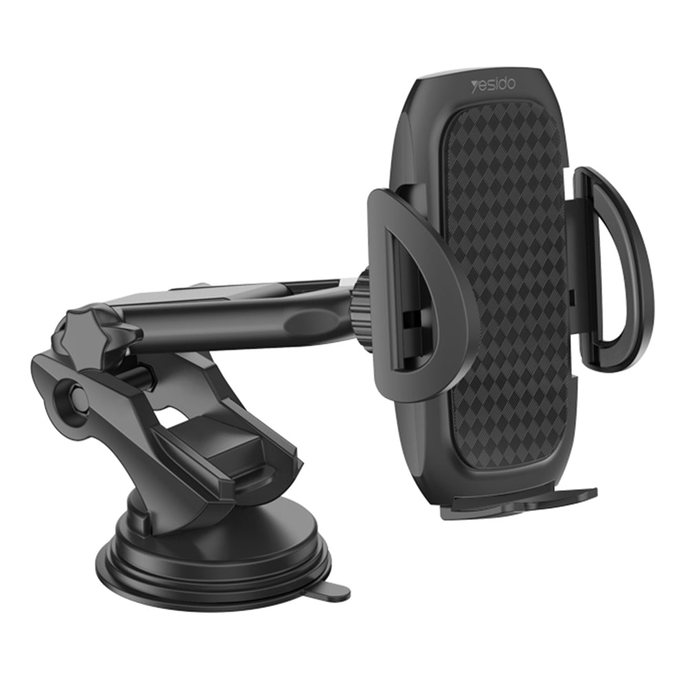 Suport Auto Yesido C111, 4.5inch - 6.8inch, Crni