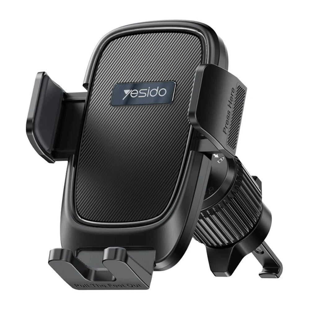 Auto nosač Yesido C241, 4.7inch - 7.2inch, Crn