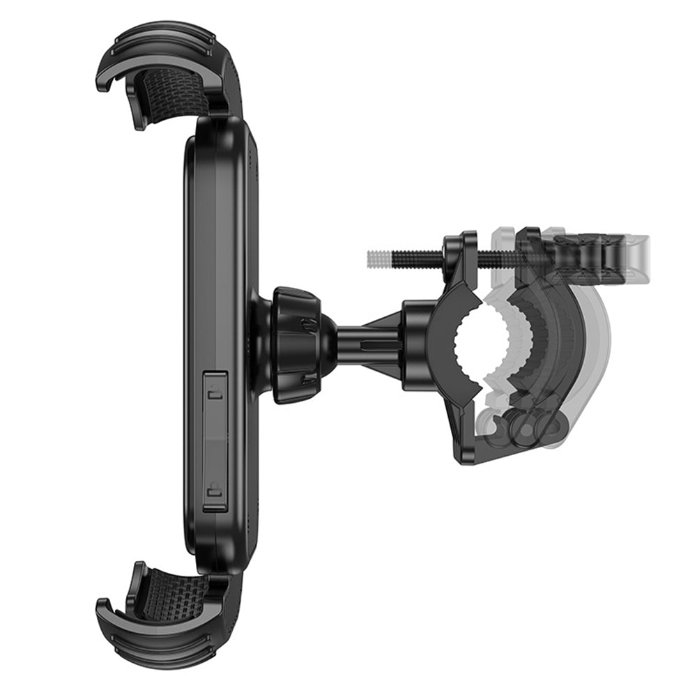 Nosilac za bicikl motocikl Borofone BH105 Basalt, 4.7inch - 7inch, Crni