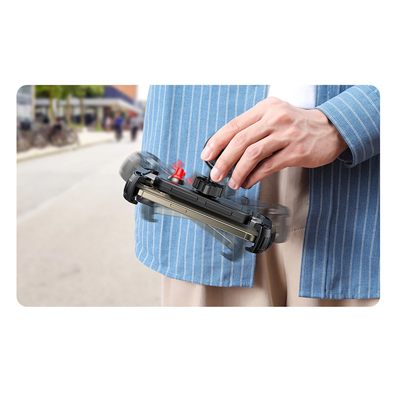 Nosilac za bicikl motocikl UGREEN LP494, 4.7inch - 6.8inch, Crni