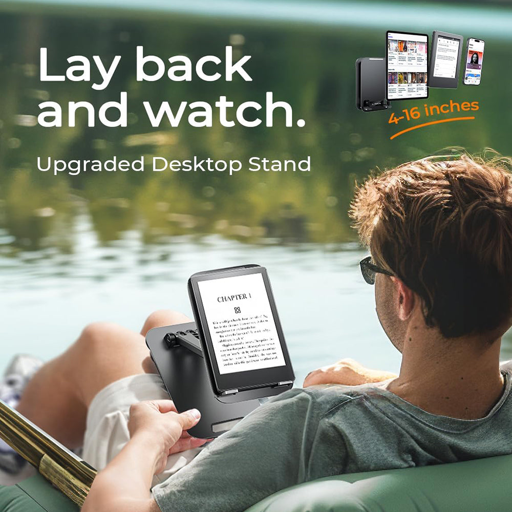Stalak za sto Lisen za telefon / tablet, 4inch - 15.9inch, crni YL0424080007