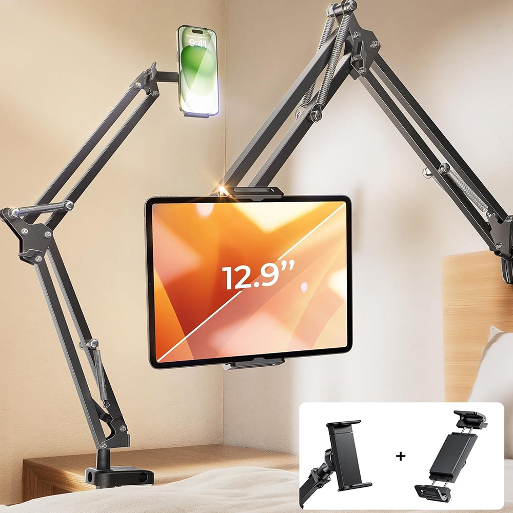 Stalak za sto Lisen za telefon / tablet, 4.7inch - 12.9inch, Crni YL0223060007