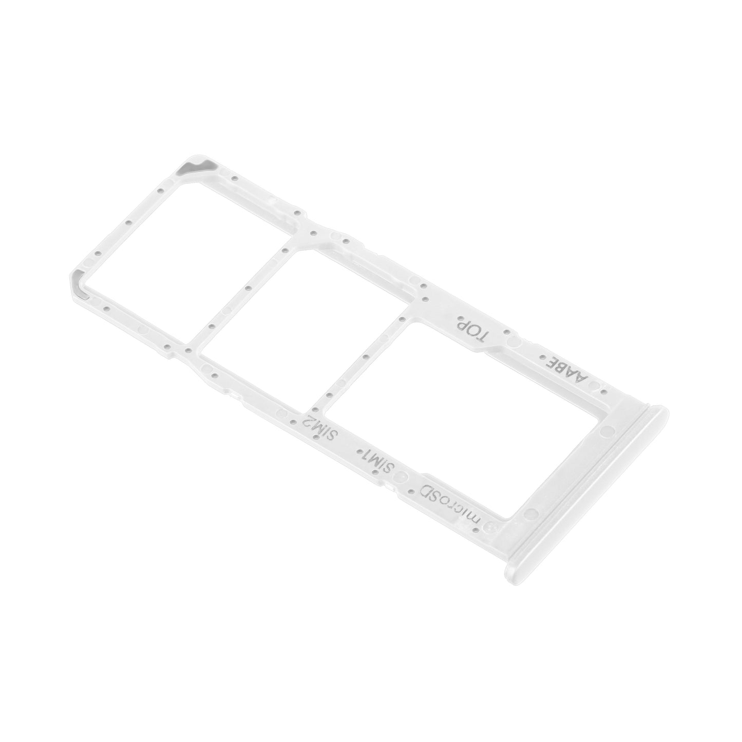 Nosač SIM kartice za Samsung Galaxy A12 Nacho A127 / A12 A125, Beli