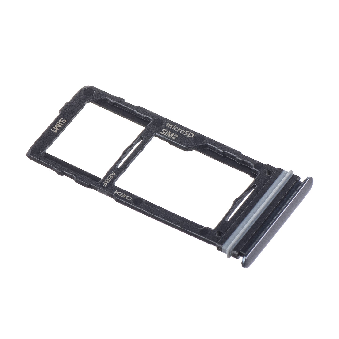 Nosač SIM kartice za Samsung Galaxy A52s 5G A528 / A52 5G A526 / A72 A725 / A72 5G A726, Crni