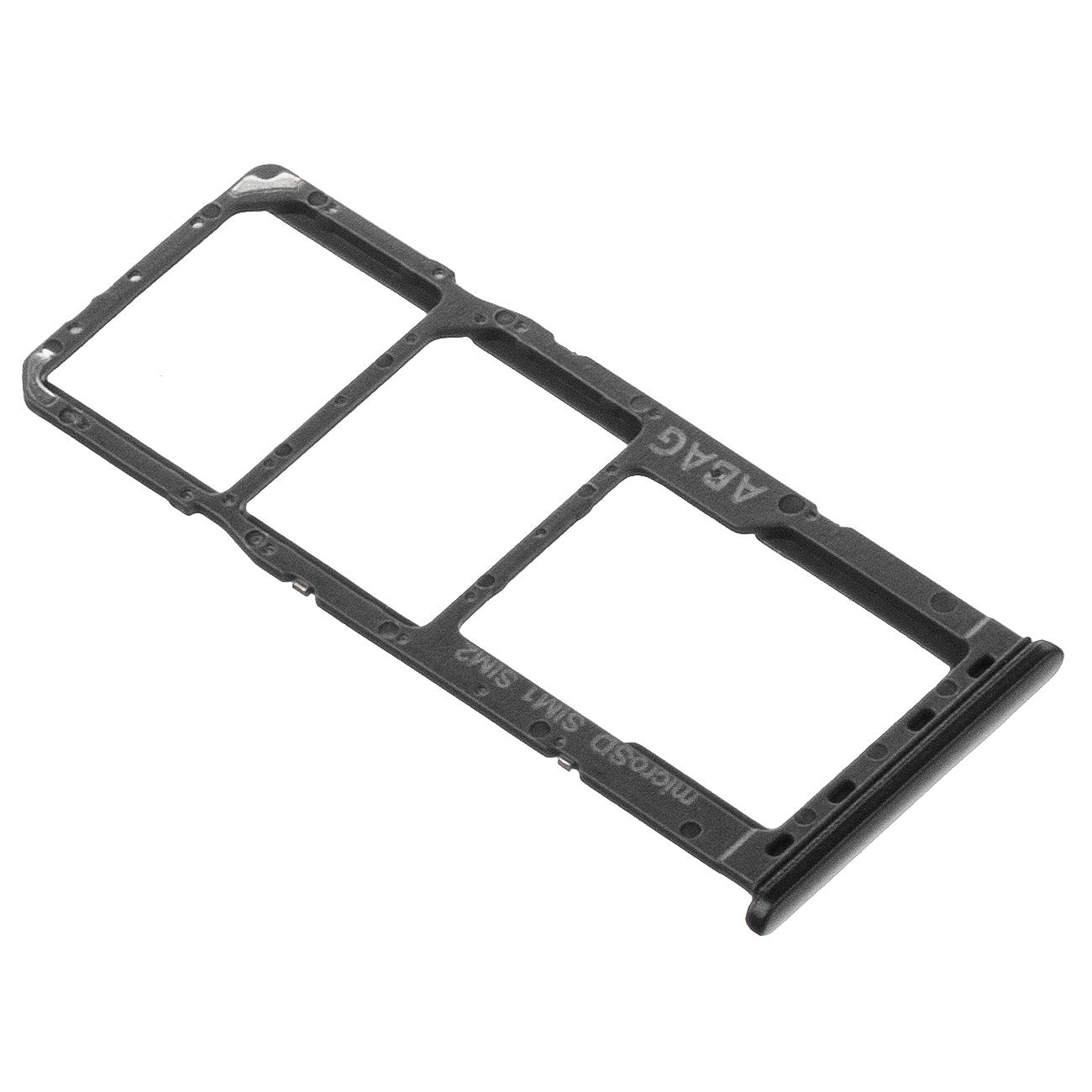 Podrška za SIM karticu Samsung Galaxy A21s A217, Crna, Servisni paket GH98-45392A