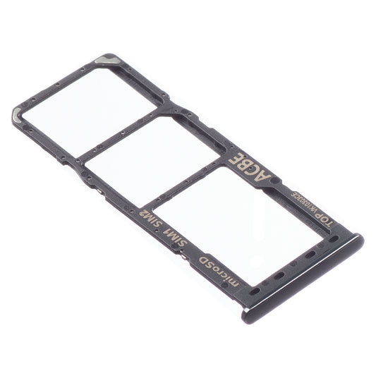 Držač SIM kartice za Samsung Galaxy A32 A325, Crni, Servisni paket GH98-46409A