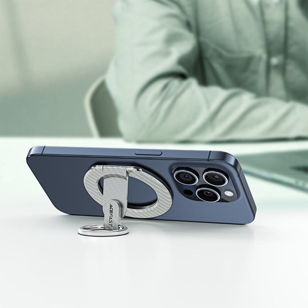 Suport Inel Acefast E25, Univerzalan, Srebrni