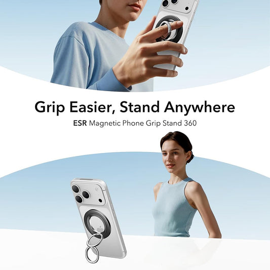 Držač prstena ESR HaloLock, Crni