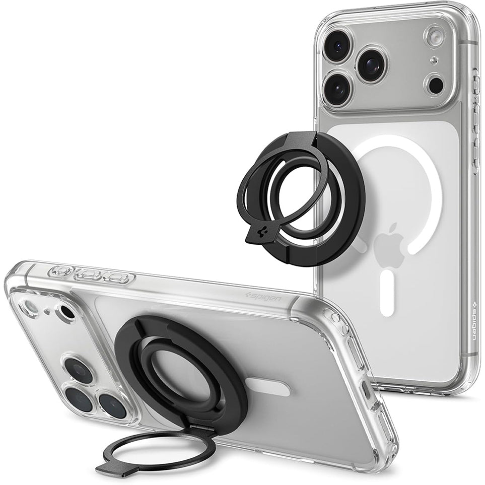Držač prstena Spigen Dual Pop Mag S, Univerzalni, Crni AMP11735