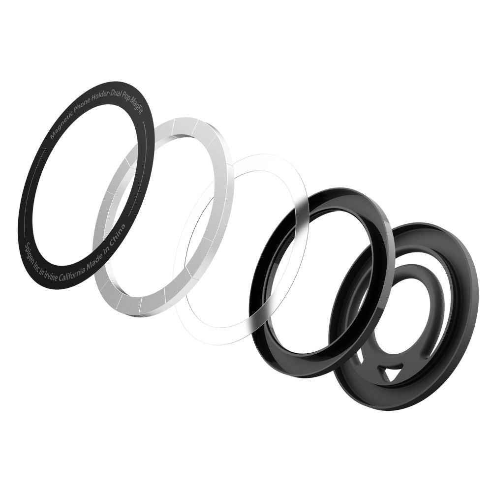 Suport Inel Spigen Dual Pop, Univerzalan, Crni AMP08886