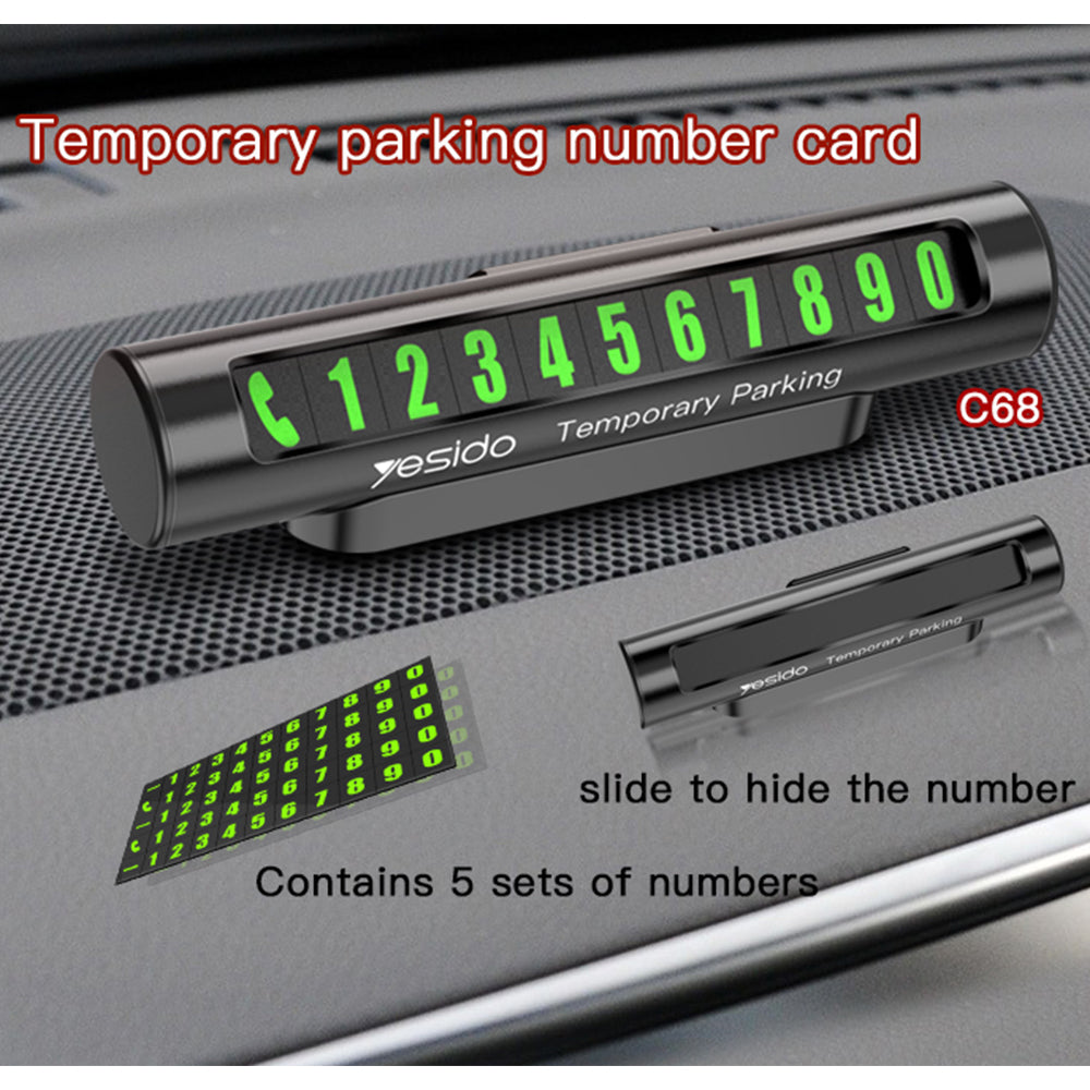 Suport Numar Telefon Auto Yesido C68