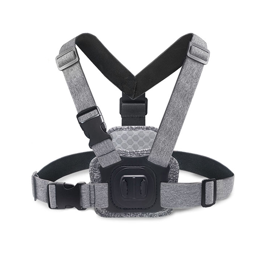 Nosač za grudi Techsuit JX-002 za GoPro seriju, sivi