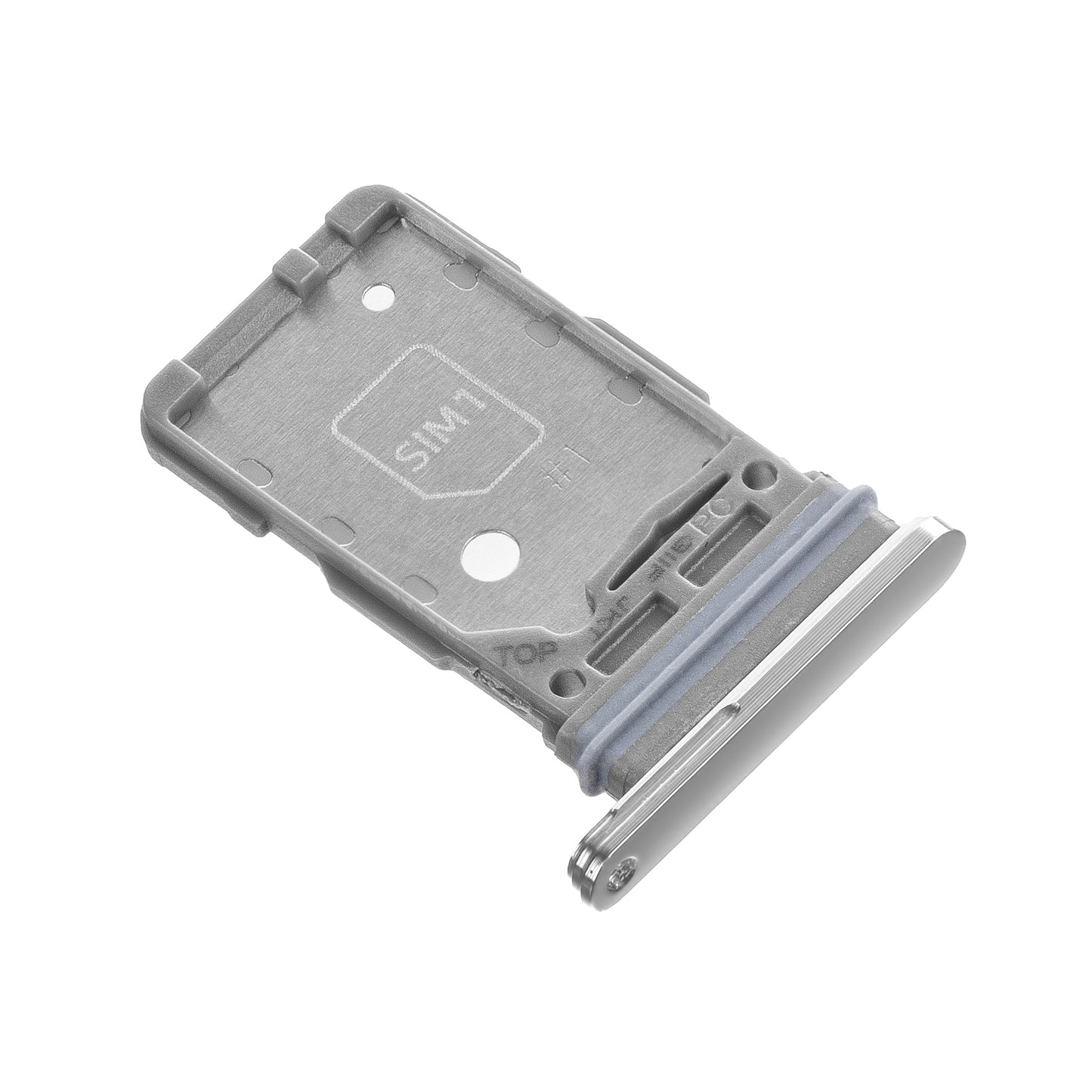 Suport SIM Samsung Galaxy S21 5G G991 / S21+ 5G G996, Dual SIM, Srebrni