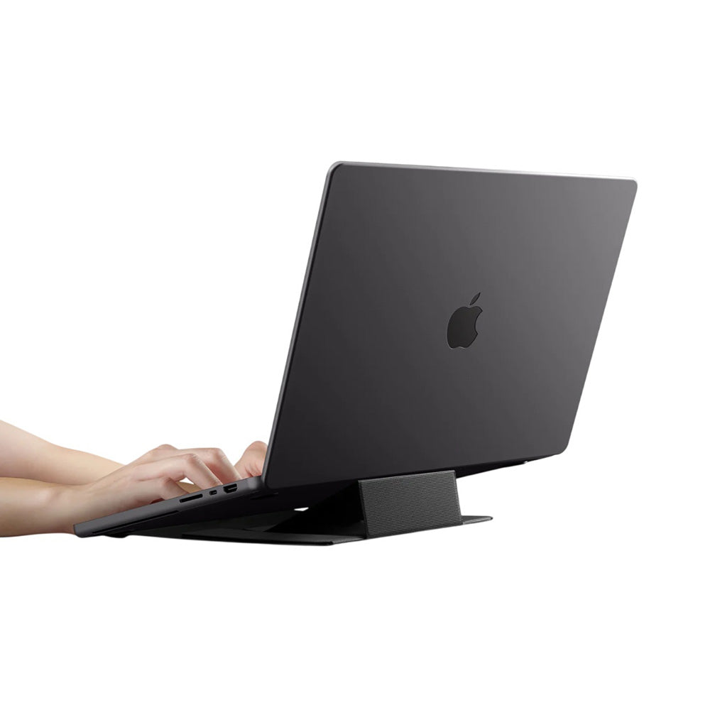 Suport Spigen Slim Fold LD201-S8 za laptop maks. 16 inča, crni AMP11117