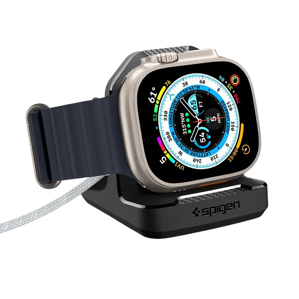 Spigen Rugged Armor držač za Apple Watch Series, Crna AMP05764