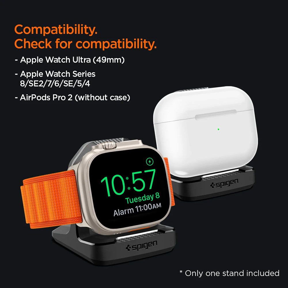 Spigen Rugged Armor držač za Apple Watch Series, Crna AMP05764