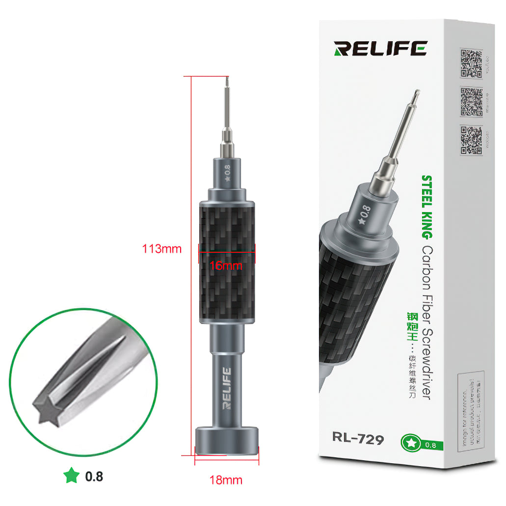 Šrafciger Relife RL-729, Pentalobe 0.8mm