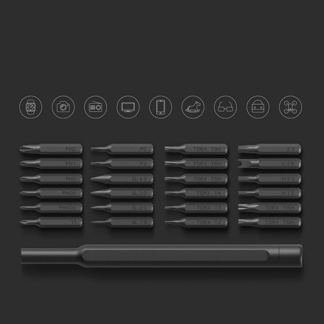 Odvrtač Xiaomi Mijia, 24in1 BHR4680GL