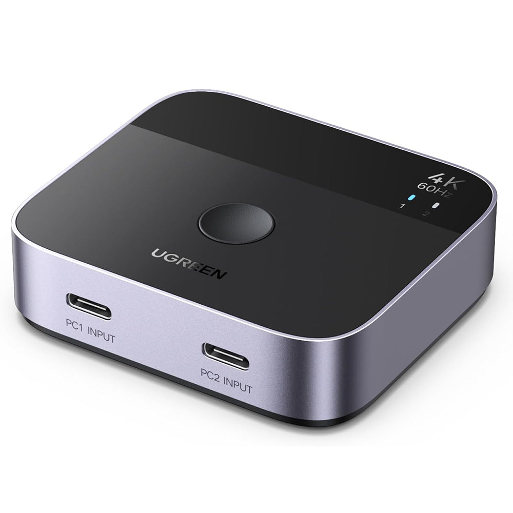 Switch Video USB-C UGREEN AW502 (55451), Sivi